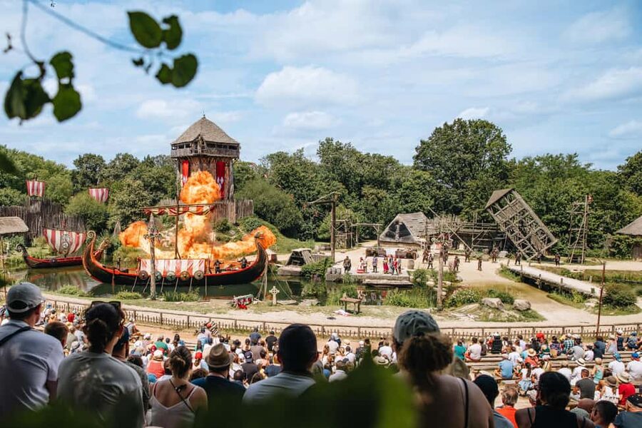 Les Epesses: Puy du Fou Theme Park 1-Day Entry Ticket - Romans, Vikings, and the biggest action scenes