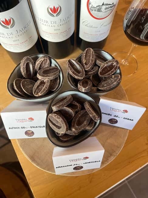 Libourne: Winery Tour with Wine and Chocolate Tasting - Key points to know before booking