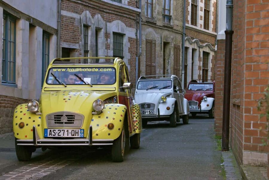 Lille Driving Tour by Convertible Citroen 2CV - Key points to know before booking