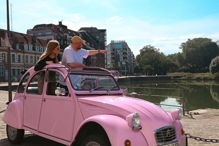 Lille Driving Tour by Convertible Citroen 2CV - Roof down, photos, and weather