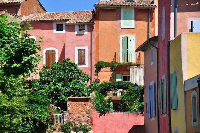 Luberon Villages Half-Day Tour from Aix-en-Provence - Roussillon adds color through its ochre country