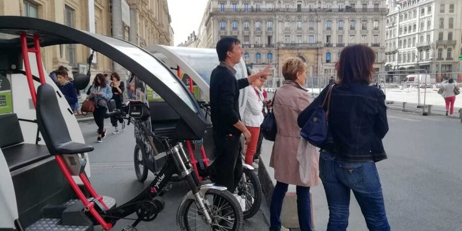 Lyon: 1 or 2-Hour Pedicab Tour - Why an electric pedicab works well in Lyon