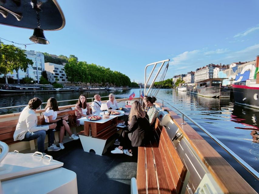 Lyon: City Cruise with Charcuterie, Cheese, and Wine - The river views: Fourvière, Croix-Rousse, and Confluence