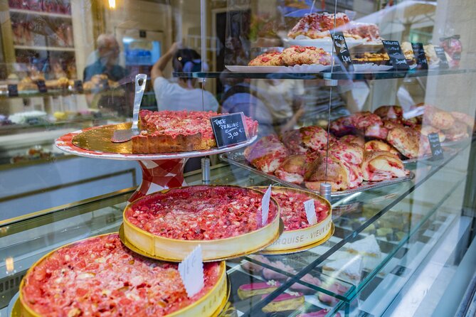 Lyon Sunset Food Tour – A Full Taste of France by Do Eat Better - Cheese and wine beside Saint-Jean Cathedral