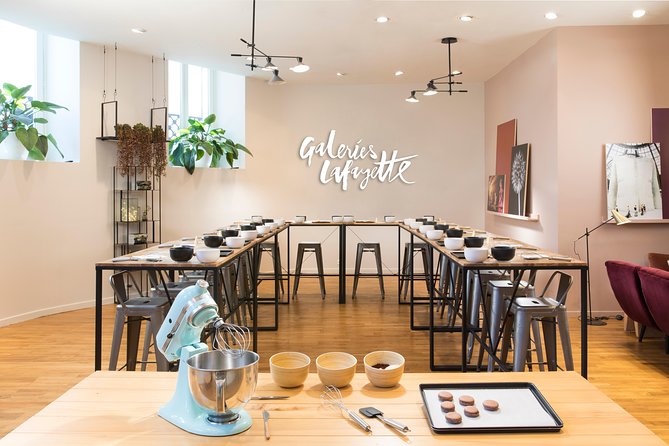 Macaron Bakery Class at Galeries Lafayette Paris - Macaron making at the Paris department store