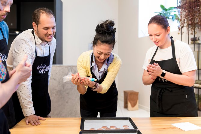 Macaron Bakery Class at Galeries Lafayette Paris - Pairing the class with Galeries Lafayette