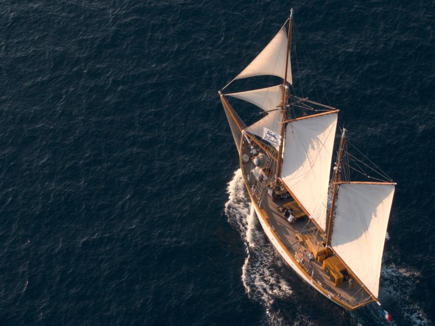 Marseille: Calanques Sailing Day Trip with Lunch and Wine - A buffet lunch with wine on deck