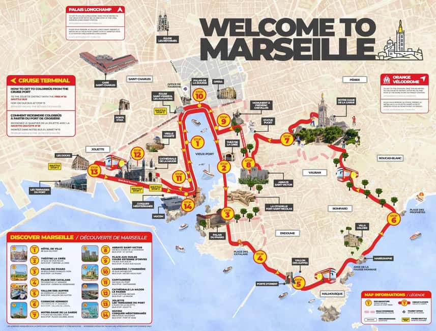 Marseille: City Sightseeing Hop-On Hop-Off Bus Tour - The full circuit: your best first move