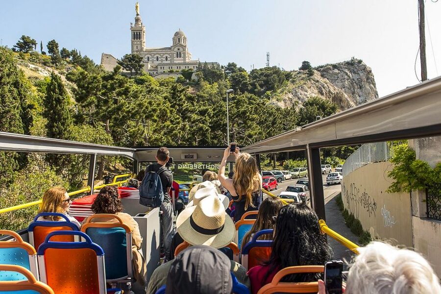 Marseille: City Sightseeing Hop-On Hop-Off Bus Tour - Mucem, La Major Cathedral, and Cosquer Méditerranée