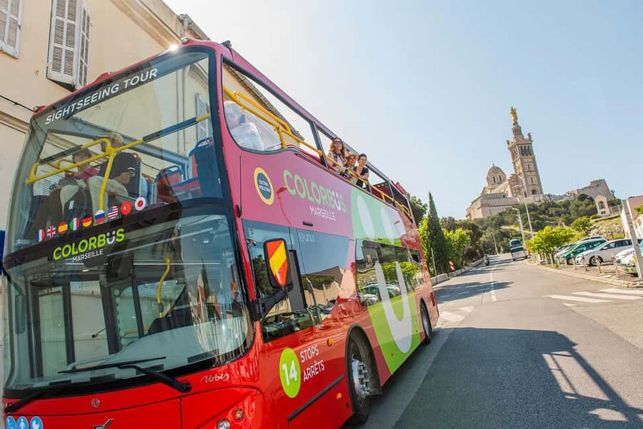 Marseille: City Sightseeing Hop-On Hop-Off Bus Tour - Vallon des Auffes and the Corniche Kennedy