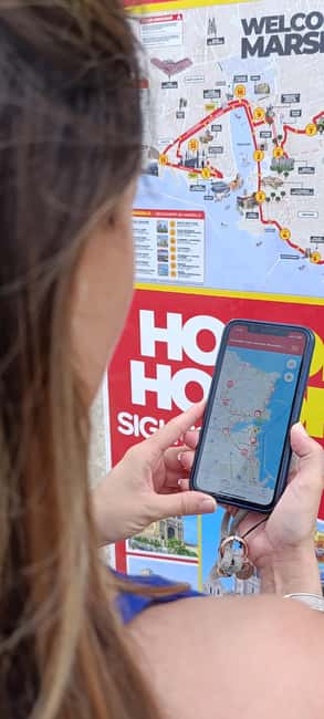 Marseille: City Sightseeing Hop-On Hop-Off Bus Tour - The phone-based audio guide