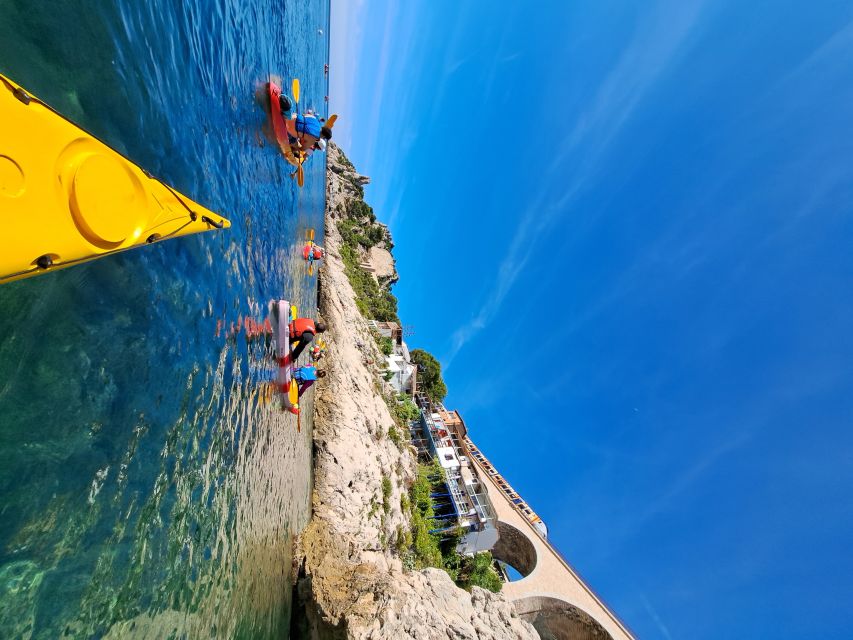 Marseille: Côte Bleue Calanques Half-Day Kayak Tour - The safety briefing and first strokes