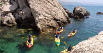 Côte Bleue Calanques Half-Day Kayak Tour