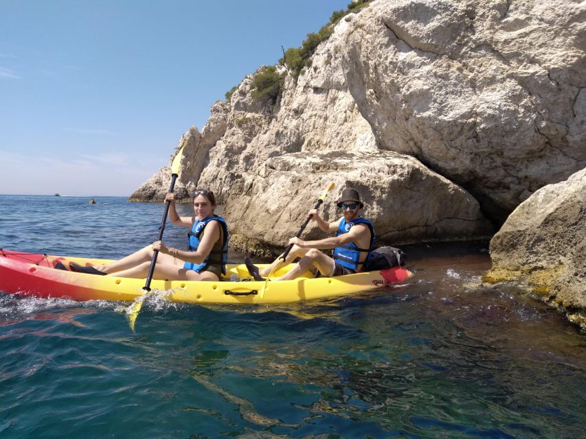 Marseille: Côte Bleue Calanques Half-Day Kayak Tour - Paddling past Establon and Aragnols