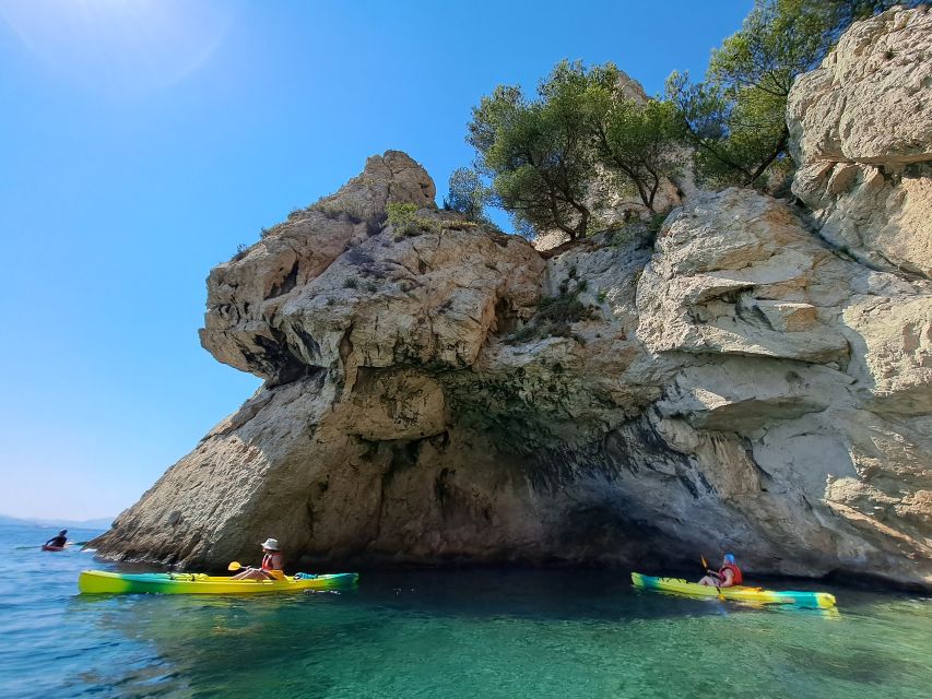 Marseille: Côte Bleue Calanques Half-Day Kayak Tour - What you see from the water
