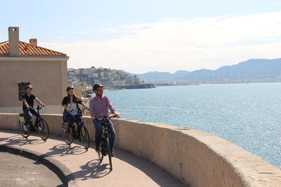 Marseille: E-bike Virtual Guided Tour - Starting near Vieux Port with Trolib