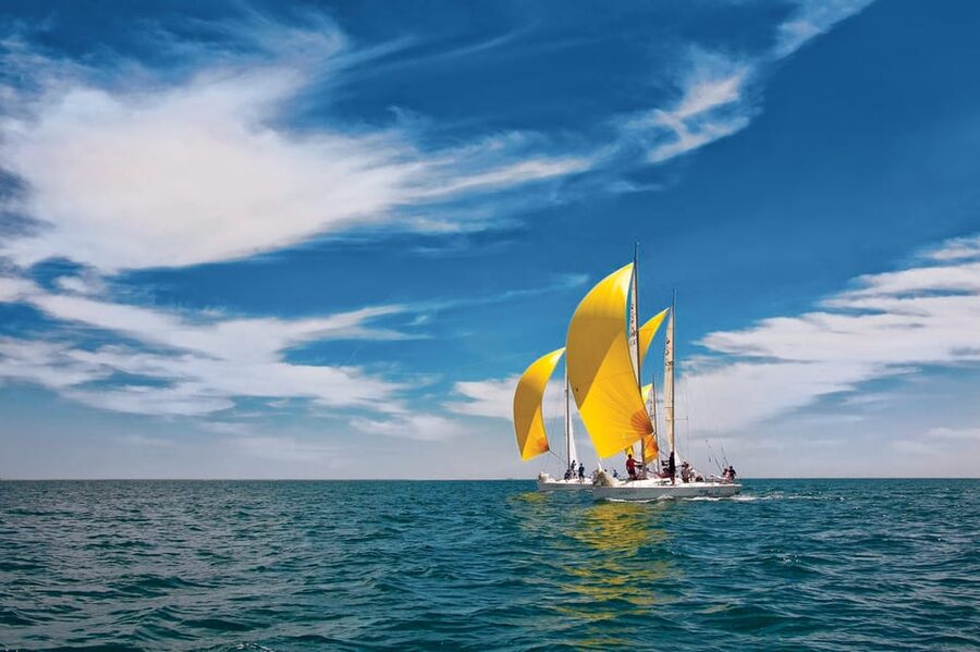 Marseille: Frioul Calanques Sailing Trip - The coastal views between Marseille and the islands