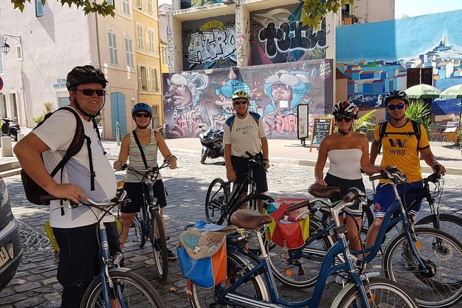 Marseille Grand E-Bike Tour : "le tour du Fada" - Returning through the Old Port and MuCEM
