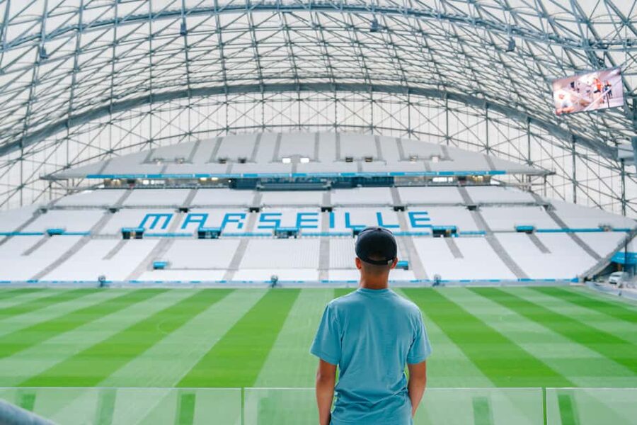Marseille: OM Stadium Tour at the Orange Velodrome - The press conference room and club archives