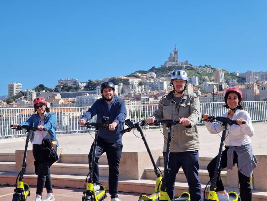 Marseille: Self-Guided Smartphone Tour by E-Scooter - A flexible way to see Marseille on two wheels