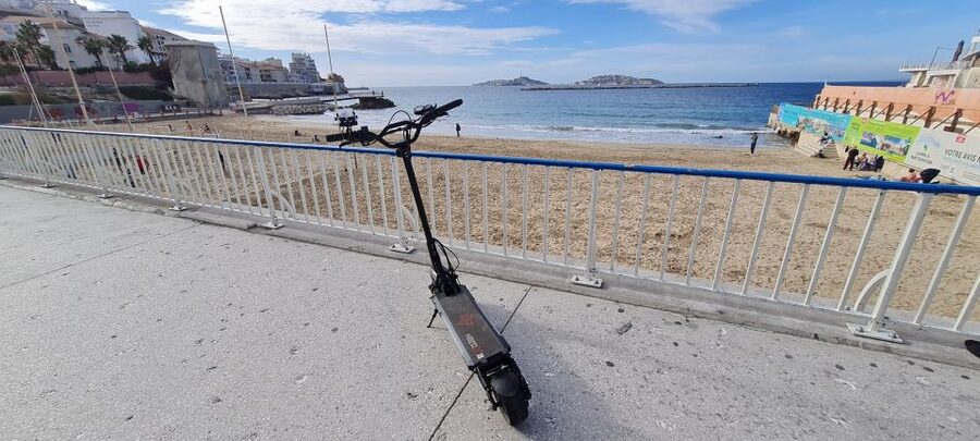 Marseille: Self-Guided Smartphone Tour by E-Scooter - Notre Dame de la Garde and the city view