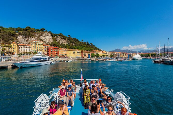 Mediterranean Coastal Sightseeing Cruise from Nice - Choosing a seat and handling the Mediterranean sun