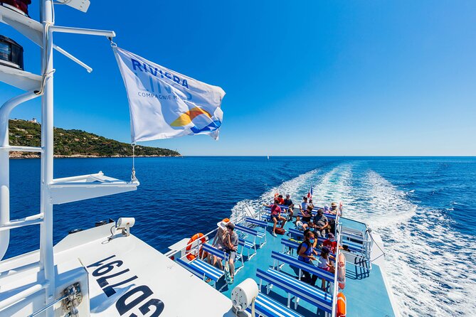 Mediterranean Coastal Sightseeing Cruise from Nice - First views of the Baie des Anges and the Promenade des Anglais