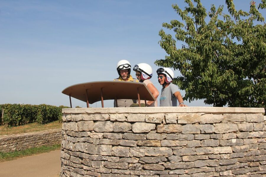 Meursault: Tour of the Vineyards on Motorbike with Sidecar - How this compares with longer Burgundy outings