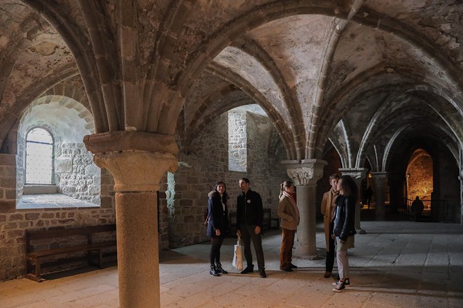 Mont Saint Michel Day Trip with Abbey Entrance from Paris - Inside the Benedictine abbey
