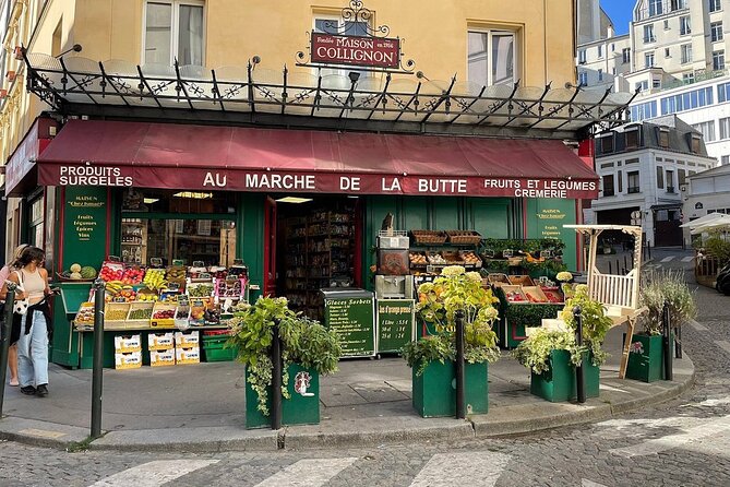 Montmartre Hill French Gourmet Food and Wine Tasting Walking Tour - Eight stops, with sweets taking the lead