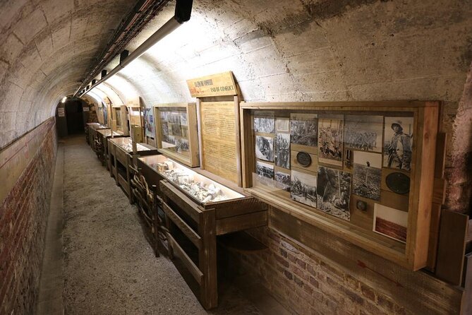 Musee Somme 1916 Admission Ticket - Twenty-five cabinets of weapons and wartime objects