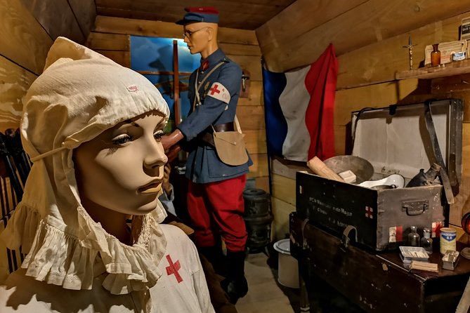 Musee Somme 1916 Admission Ticket - Fifteen alcoves that recreate trench warfare