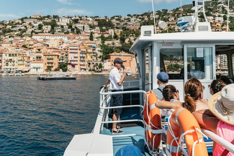 Nice: 1-Hour Sightseeing Cruise to Villefranche Bay - Villefranche-sur-Mer’s colorful harbor