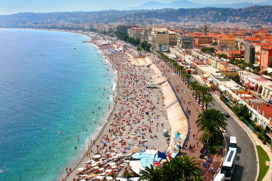 Nice: 1 or 2-Day Hop-On Hop-Off Bus Tour - Promenade des Anglais, Nice’s Grand Seafront
