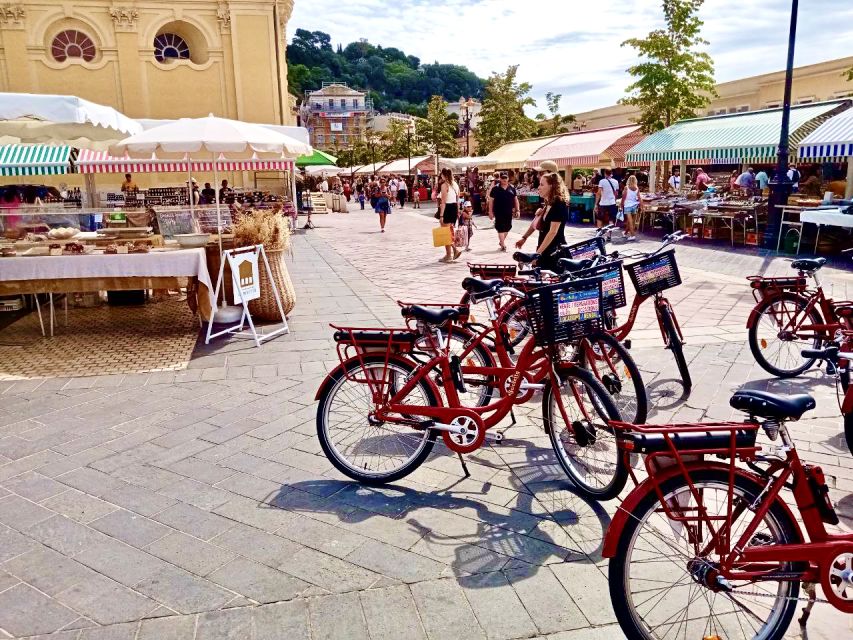 Nice 3Hrs by EBike: Essentials Oldest Districts & Panoramas - Promenade des Anglais and Place Massena