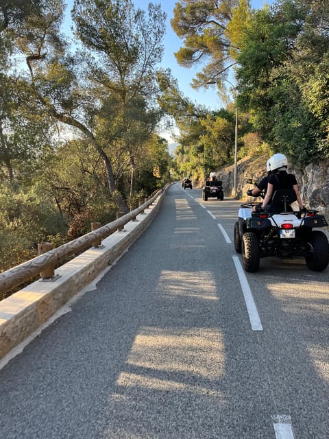 NICE BY ELECTRIC QUAD:panoramic tour from Nice - From Rue Longchamp to the first turn