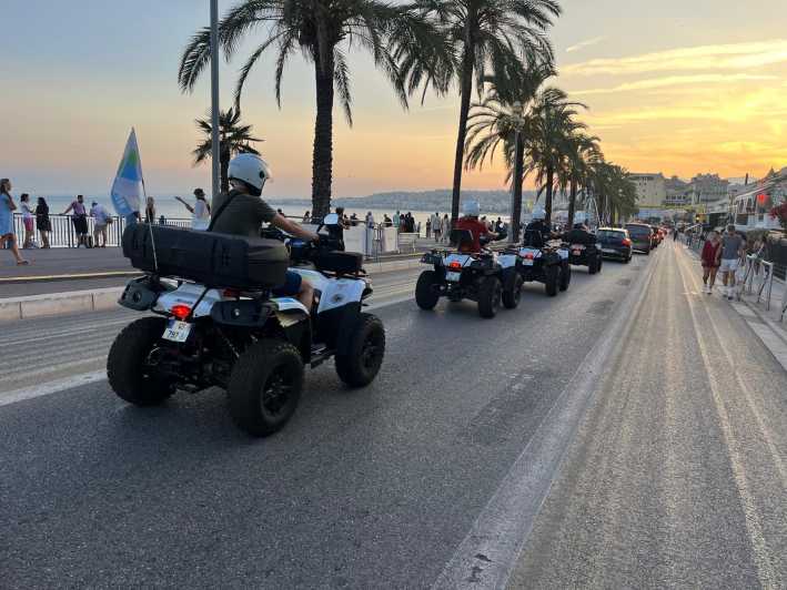NICE BY ELECTRIC QUAD:panoramic tour from Nice - Cimiez and the city center