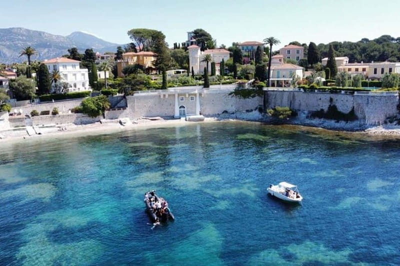 Nice: Coastline Boat Cruise to Monaco - La Mala and the approach to Monaco