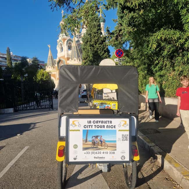 Nice: Electric Rickshaw City Tour with Local Guide - Along the Promenade des Anglais to Le Negresco