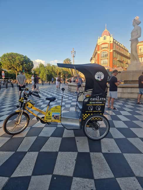 Nice: Electric Rickshaw City Tour with Local Guide - Place Garibaldi, the port, and the eastern side