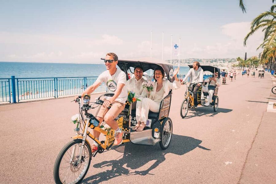 Nice: Electric Rickshaw City Tour with Local Guide - Language, guiding, and the audio option
