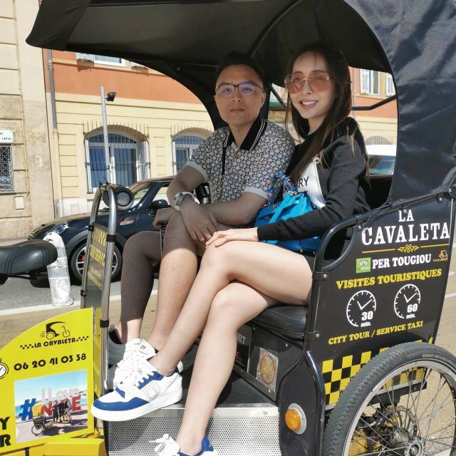 Nice: Electric Rickshaw City Tour with Local Guide - Starting at Place Massena and the Fountain of the Sun
