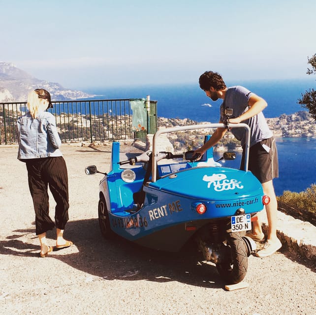 Nice: Exclusive Guided Tour in a One-of-a-Kind Electric Car - What Driving the Three-Wheeler Feels Like