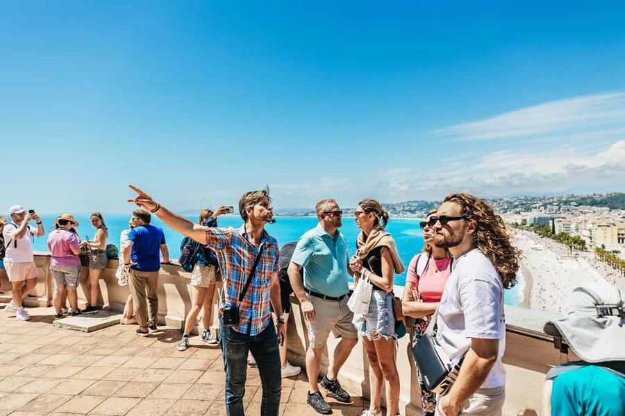 Nice: Old Town & Castle Hill Informative Guided Walking Tour - Meeting the guide at the Centenary Monument