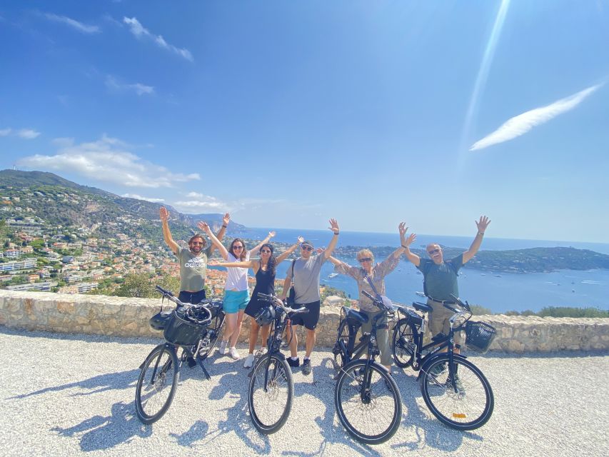 Nice: Panoramic French Riviera E-Bike Tour - Forty minutes in Villefranche-sur-Mer