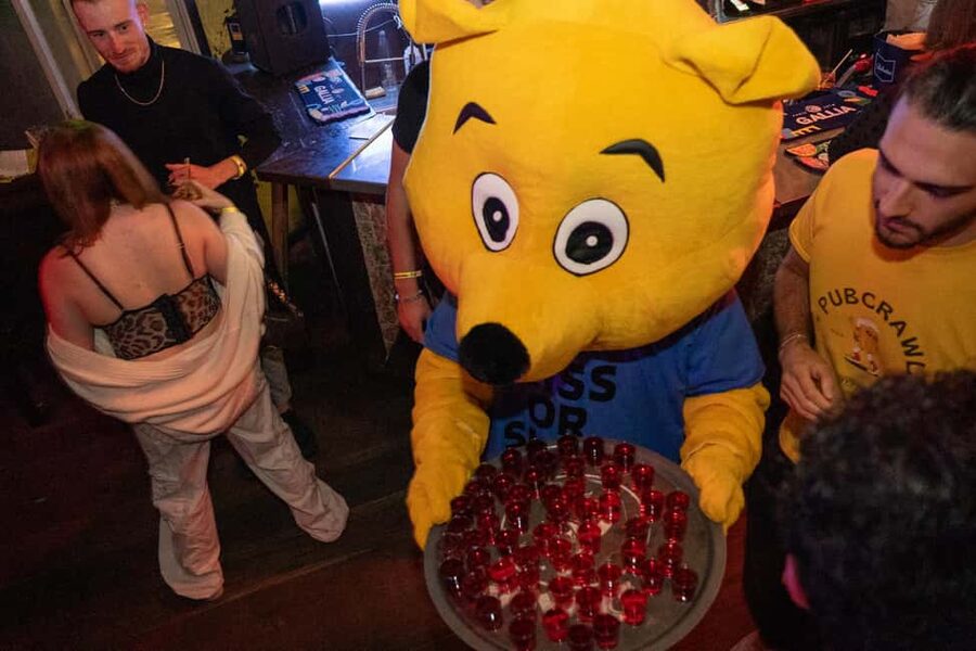 Nice: Party Bar Crawl with Club VIP, 6 Shots, and Games - Booking value and practical policies