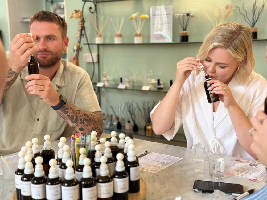 Nice: Perfume Creation Workshop - The bottle, the formula, and future reorders