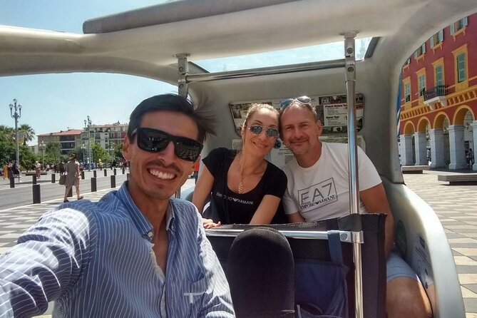 Nice: private guided Tour by electric taxi bike - Museums, mansions, and grand Nice
