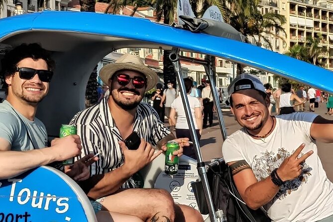 Nice: private guided Tour by electric taxi bike - Old Nice, from Baroque churches to market streets