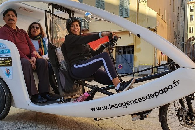 Nice: Visit of Nice by electrically assisted bike taxi 1 hour. - Why an Electric Bike Taxi Works So Well in Nice